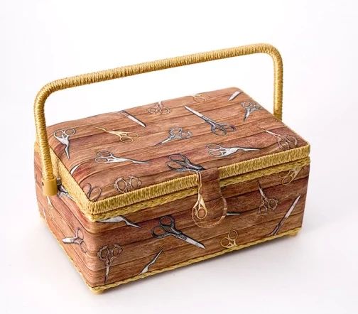 Шкатулка "Ножницы", 29 x 18 x 13,5 см, 4219-RT-57