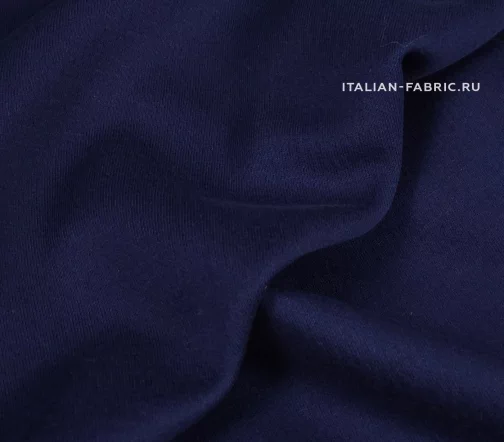 Джерси однотонное, цвет темно-синий, 0124111