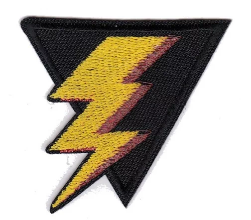 Термоаппликация Marbet "Молния в треугольнике", 6 х 5,5 см, 565015.B