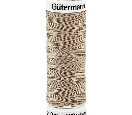 Нить Sew All для всех материалов, 200м, 100% п/э, цвет 854 пастельно-болотный, Gutermann 748277