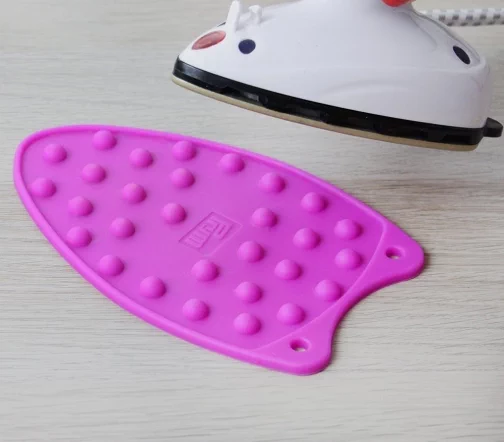 611908 Коврик-подставка для мини-утюга, силикон, цвет ярко-розовый, Prym