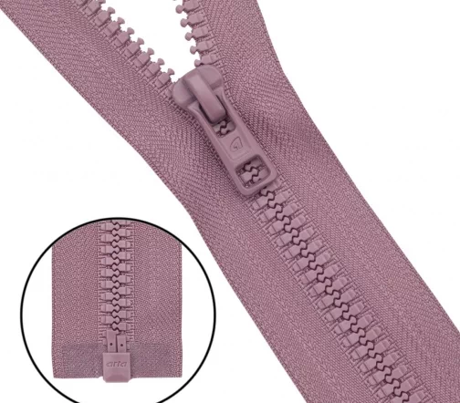 Молния ARTA "трактор" разъем. (1 зам.,Т6) -60см (2076) (A069 пыльная темная роза), 193-60-A069