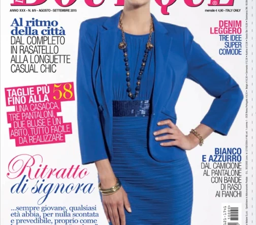 Журнал La mia Boutique (мой бутик) №8-9 август-сентябрь 2015, арт. BO-080915