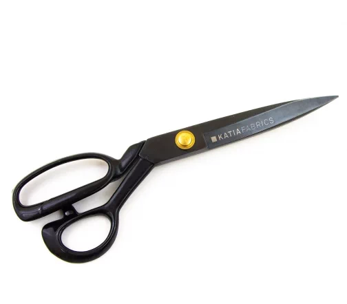 Ножницы для шитья KATIA, 28 см, цвет черный, 7327