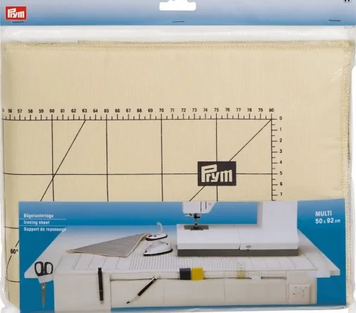 611926 Подложка для глажки Multi, хлопок, 50х92 cм, цв. бежевый, Prym