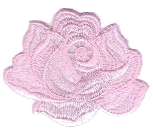 Термоаппликация "Бутон цветка", 4,5 х 5,5 см, розовый, арт. 568485.C