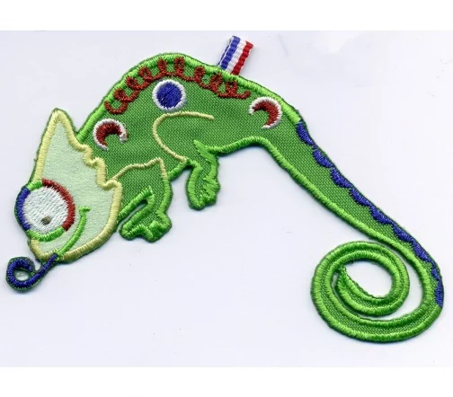 Термоаппликация HKM "Хамелеон" 8,5 х 5 см, арт. 32567