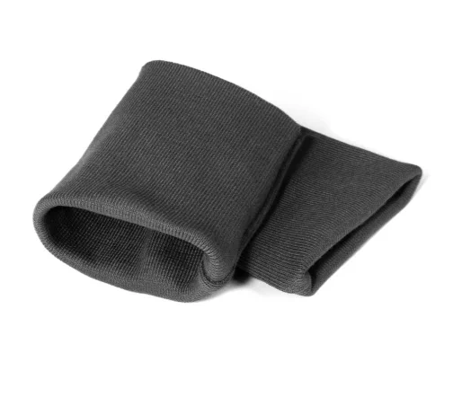 Манжеты трикотаж, хлопок, цвет темно-серый, 129-011