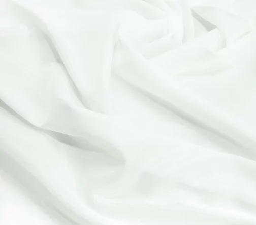 Батист шелковый Alta Moda, цвет белый, BCS11-29
