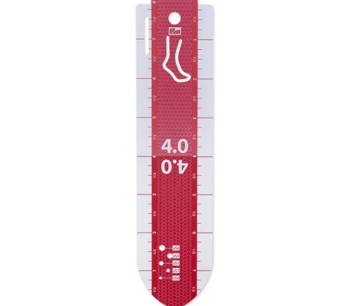 610738 Линейка для разметки и измерения "Носок", 20см, Prym