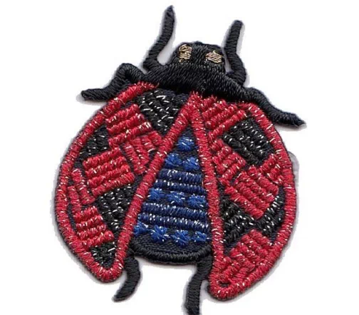 Термоаппликация Marbet "Божья коровка", 4 х 3,2 см, 569872.В