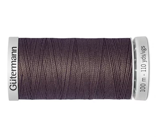 Нить Extra Strong суперкрепкая, 100м, 100% п/э, цвет 423 корица, Gutermann 724033