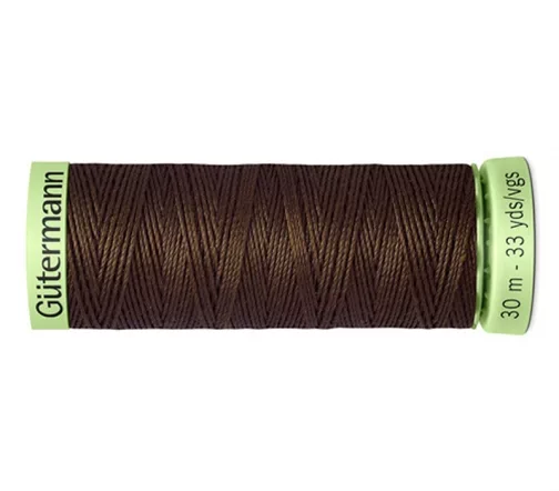 Нить Top Stitch для отстрочки, 30м, 100% п/э, цвет 694 кофейный, Gutermann 744506