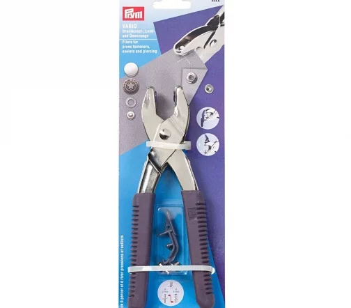390900 Щипцы Vario с насадками для пробивания отверстий, цв.синий, Prym