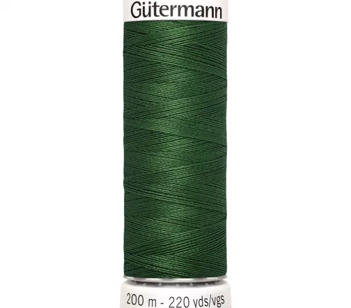 Нить Sew All для всех материалов, 200м, 100% п/э, цвет 639 травяной, Gutermann 748277