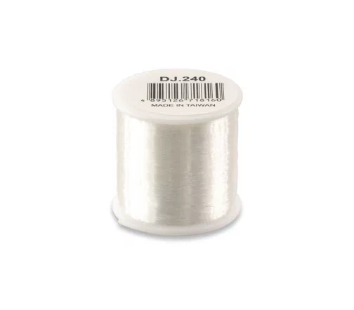 240/1 Мононить прозрачная, цвет белый, 200 м, Hemline