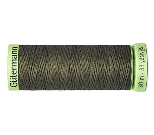 Нить Top Stitch для отстрочки, 30м, 100% п/э, цвет 676 св.хаки, Gutermann 744506