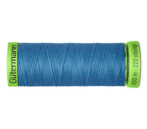 Нить Extra Fine 150 для особо деликатных тканей,200м,100% п/э,цв.965 дым.сер-голуб, Gutermann 744581