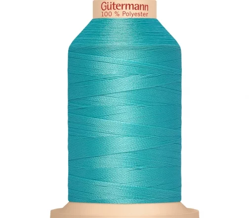 Нить Tera 180 оверлочная, 2000м, цвет 714 умеренный аквамарин, Gutermann 735884