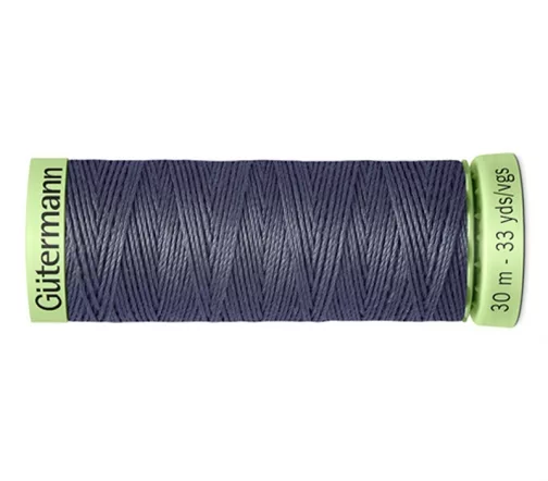 Нить Top Stitch для отстрочки, 30м, 100% п/э, цвет 093 аспидно-серый, Gutermann 744506