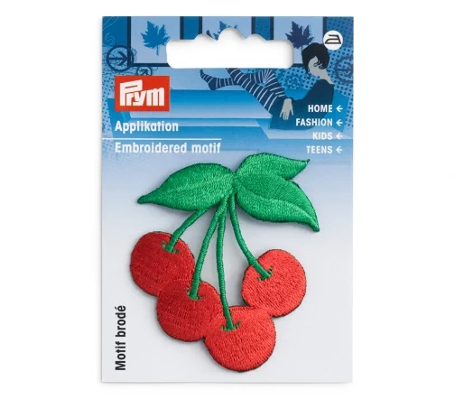 924294 Термоаппликация "Черешня большая" 5х5,7 см, Prym