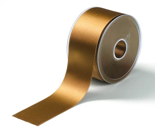 9829 Атласная лента 50мм (97 темно-золотой) Prym