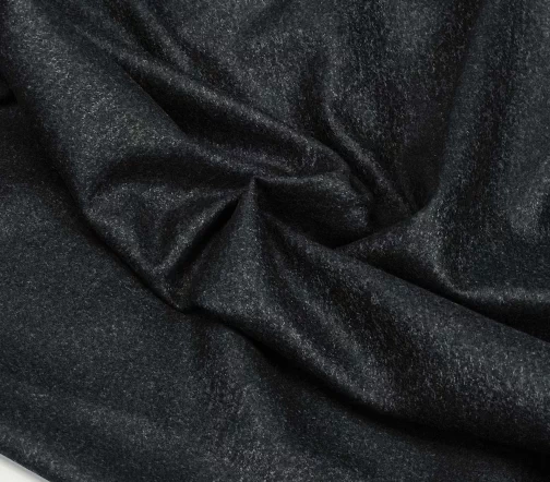 Кашемир костюмный, цвет графит меланж, 01216