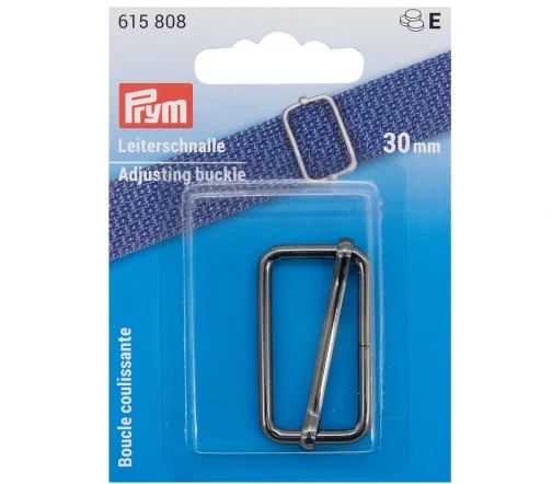 615808 Рамка-регулятор 30мм, цвет оружейный металл, Prym