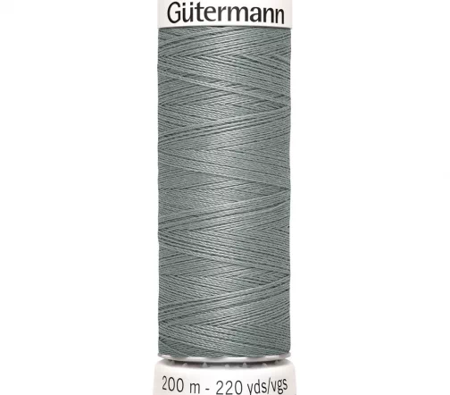 Нить Sew All для всех материалов, 200м, 100% п/э, цвет 545 пыльно серый, Gutermann 748277