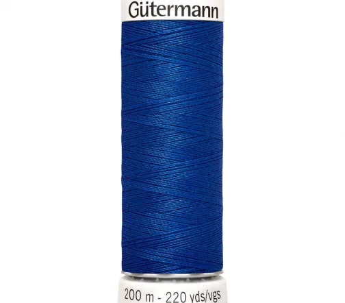 Нить Sew All для всех материалов, 200м, 100% п/э, цвет 316 василек, Gutermann 748277