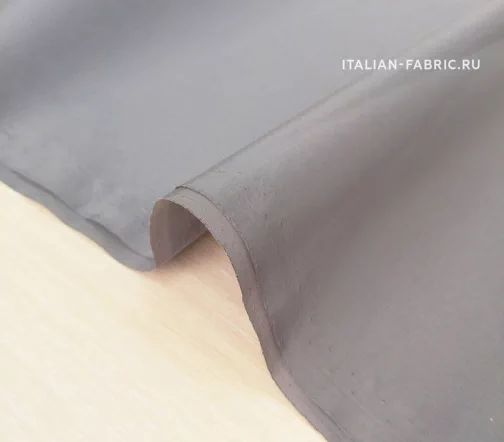 Мембранная плащевая двухслойная ткань, цвет серый, 01410
