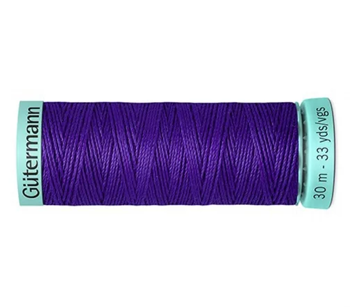 Нить Silk R 753 для фасонных швов, 30м, 100% шелк, цвет 810 яркий василек, Gutermann 723878