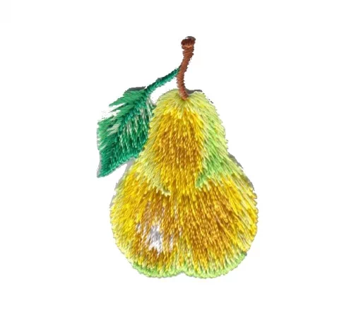 Термоаппликация Marbet "Груша желтая", 2,5 х 4 см, 565070.B