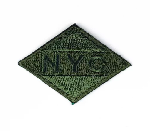 Термоаппликация Marbet "NYC", 4 х 5,5 см, темно-зеленый, 569506.K