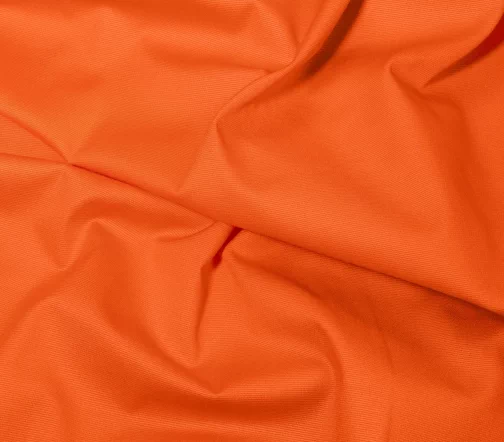 Репс хлопковый, цвет оранжевый, 00809-9