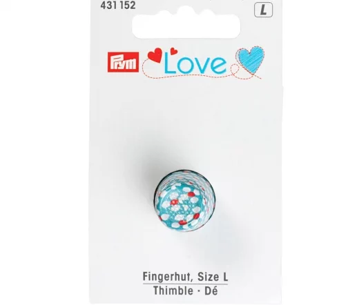 431152 Напёрсток Prym Love, размер L, металл, цветной Prym