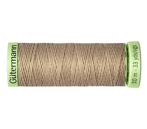 Нить Top Stitch для отстрочки, 30м, 100% п/э, цвет 215 т.кремово-бежевый, Gutermann 744506