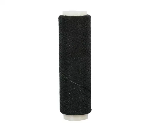 Нить эластичная 200 м, черная, PONY 52402