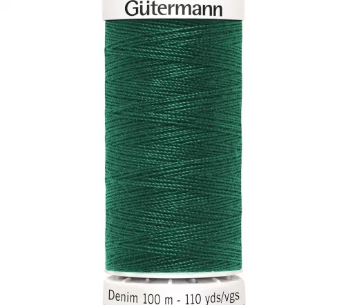 Нить Denim для джинсовой ткани, 100м, 100% п/э, цвет 8075, Gutermann 700160