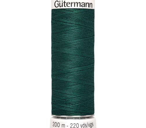 Нить Sew All для всех материалов, 200м, 100% п/э, цвет 869 глубокий сине-зеленый, Gutermann 748277