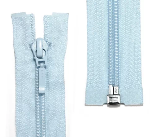 Молния YKK спираль разъёмная, 1 замок, 35см, 5мм, цвет 542, светло-голубой