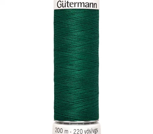 Нить Sew All для всех материалов, 200м, 100% п/э, цвет 403 т.изумрудно-зеленый, Gutermann 748277