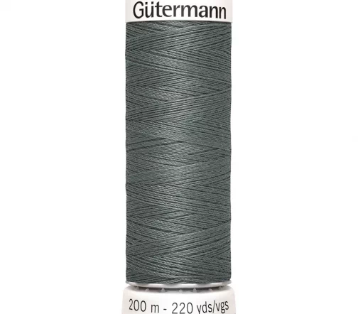 Нить Sew All для всех материалов, 200м, 100% п/э, цвет 701 перламутрово-грифельный, Gutermann 74827