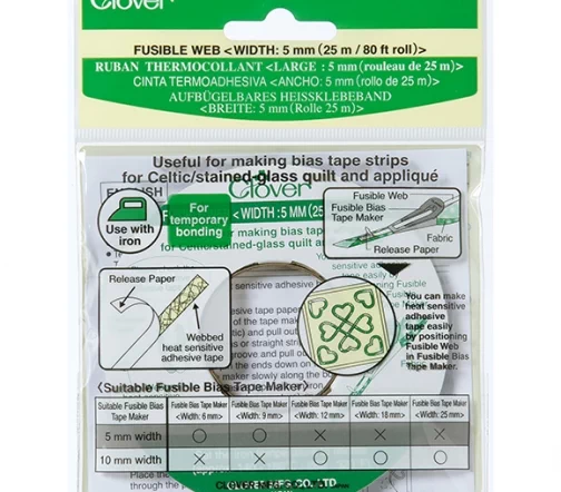 4041 Термолента, ширина 5 мм, длина 25 м, Clover