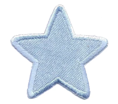 Термоаппликация Marbet "Звезда", 5 х 5,5 см, голубая, 569531.A