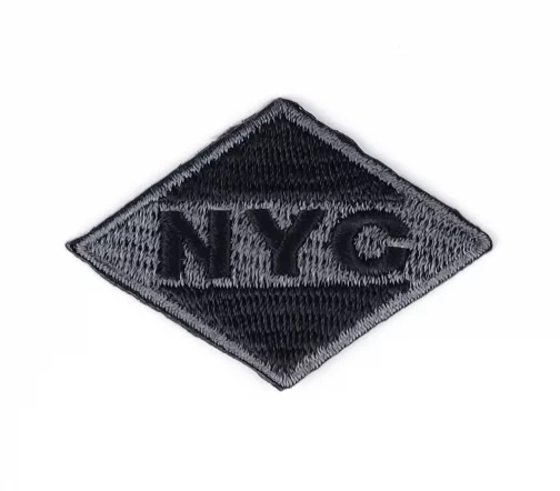 Термоаппликация "NYC", 4 х 5,5 см, черный, арт. 569506.A