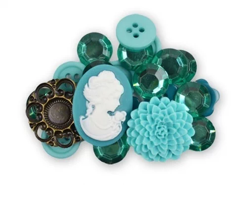 Пуговицы, Favorite Findings "Сувениры" 10-30 мм, 22 шт